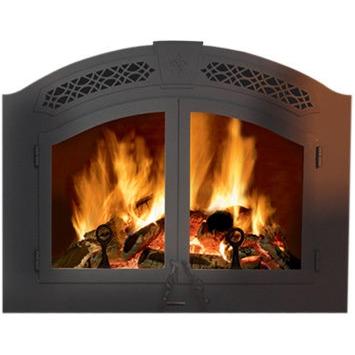 Napolean Fireplaces FPK Arched Faceplate Painted Black