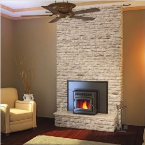 Napolean Fireplaces TPI35 Pellet Insert  Painted Black