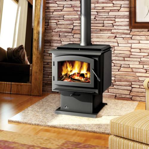 Napolean Fireplaces 2300 Timberwolf Economizer EPA Large Wood Burning Stove with