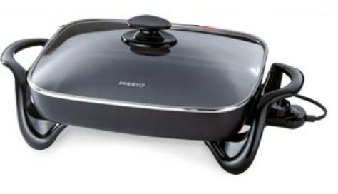06852 16 In. Electric Skillet With Glass Cover