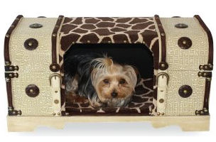 Odonnell Industries 66793 Small Hide A Dog Box Bed  GirraffeHot Fudge