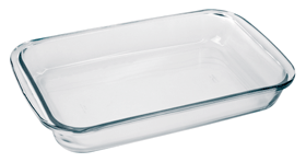 Lancaster Colony GD16534019 Medium Rectangular Roaster#44; 2.3 qt#44; pk 6 ea