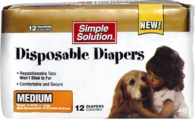 Bramton Company Br10584 Medium Disposable Diapers - 12 Pack