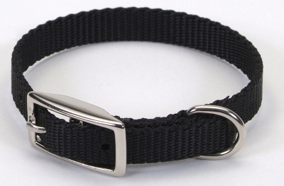 Coastal Pet Products Co00820 10 In. Nylon Web Collar - Black