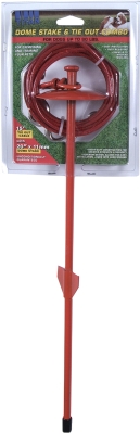 Coastal Pet Products Co04069 15 In. Dome Stake Heavytie-out