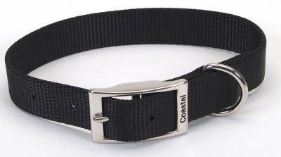 Coastal Pet Products Co05920 20 In. Heavyweight Web Collar - Black