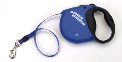 Coastal Pet Products Co08803 8702 Medium Power Walker Retractable Lead - Blue