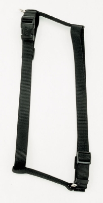 Coastal Pet Products Co08880 6643 .75 In. Adjustable Nylon Harness - Black