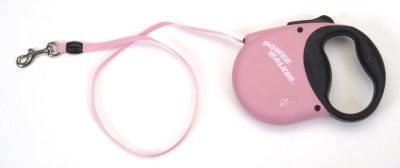 Coastal Pet Products Co08980 8701 Power Walker Retractable Lead Small - Pink