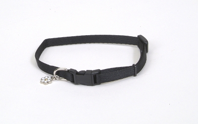 Coastal Pet Products Co41004 221 .31 In. Lil Pals Collar - Black 8 In.