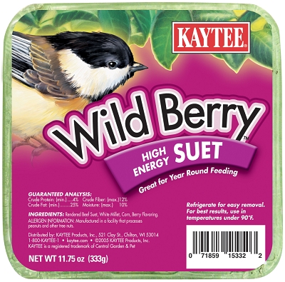 Kaytee Products Kt15332 11.75 Oz Berry Suet