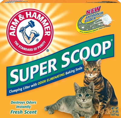Church And Dwight Co Ll02200 2-20 Lb Super Scoop Litter Scent