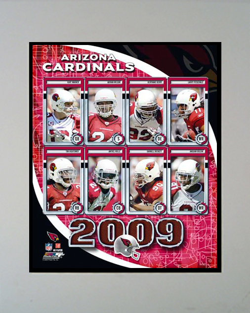 Encore Select M2FBAZ2009 2009 Arizona Cardinals 11x14 Mat