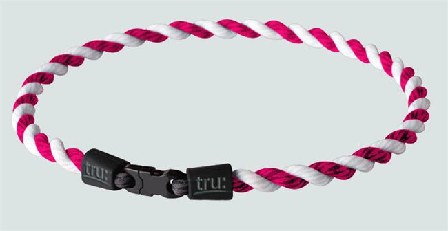 Encore Select TRU74 Large Performance Titanium Necklaces  Pink and White