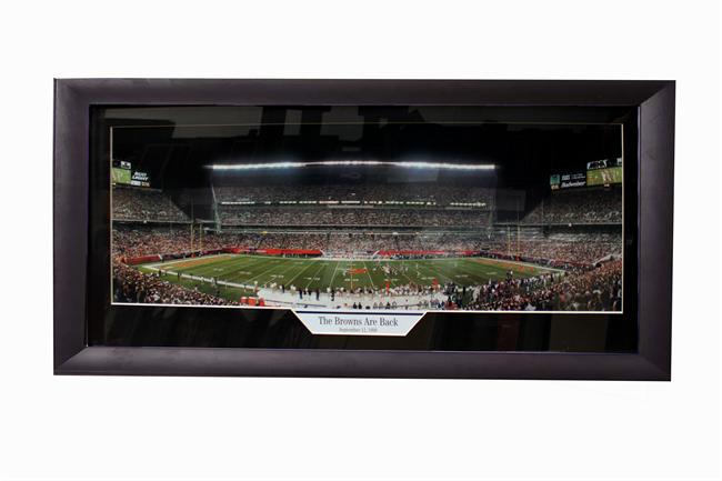 Encore Select 358FBCLE1999 Cleveland Browns The Browns Are Back 15X35 Frame