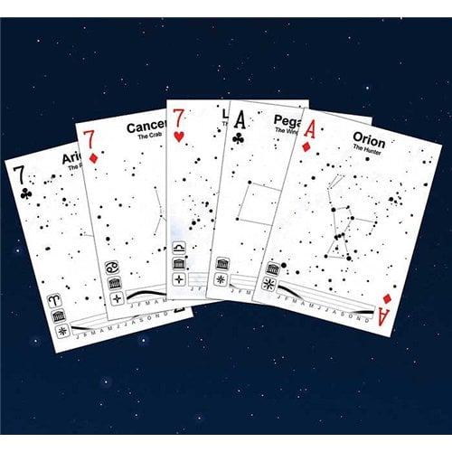 Adventure Publications Ap32420 Night Sky Playing Cards