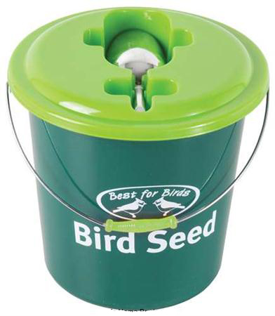 Best For Birds BFBFB136 Seed Bucket w Scoop Plastic