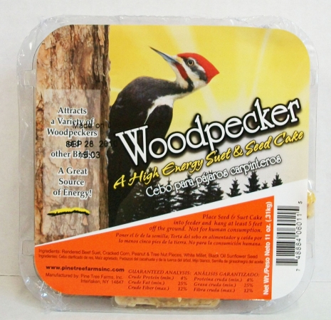 Ptf6011 Woodpecker Hi Energy Suet