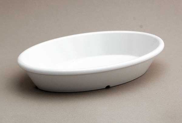 Gessner Products Iw-0338-wh Oval Dish, 8 Oz.- Case Of 12