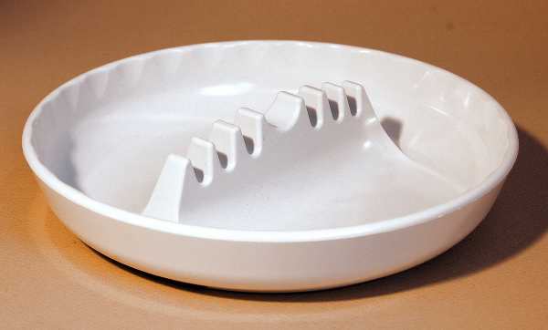 Gessner Products Iw-341-wh Executive Ashtray 7 In. Dia.- Case Of 12
