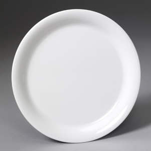 Gessner Products Dw75r1pwh 7.5 In. Round Melamine Plate - White- Case Of 12