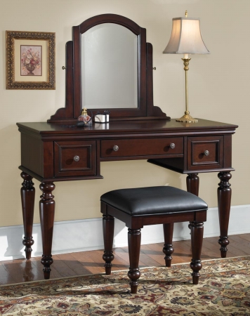Lafayette Vanity  Bench  Cherry