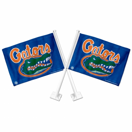 Rico Tag Industries 151198 Florida Gators NCAA Car Flags 2-Pack
