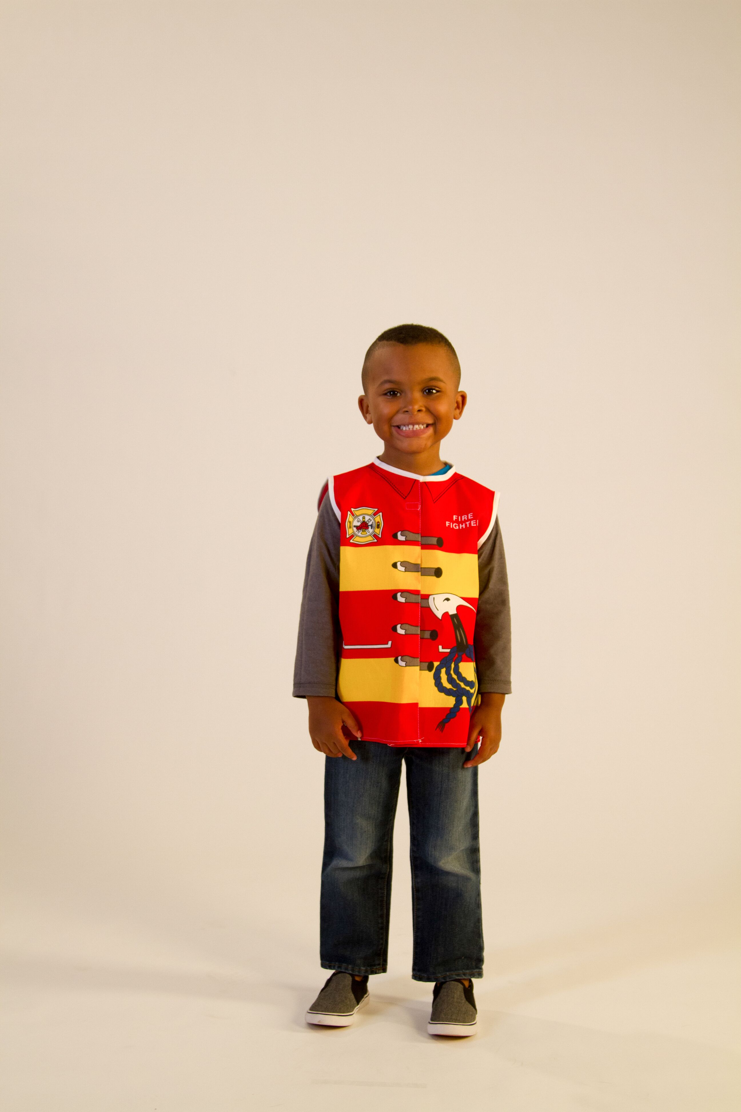 Dexter Educational Play Dex205 Toddler Firefighter Dress Up Costume
