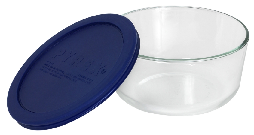 4 Cup Storage Plus Round Dish With Plastic Cover 6017398 - Pack Of 4