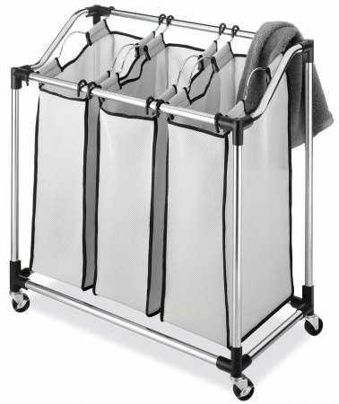 Whitmor Mfg. Chrome Laundry Sorter 68623260