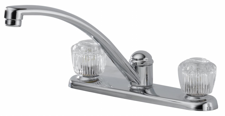 Delta Faucet Classic Two Handle Kitchen Faucet 2102lf