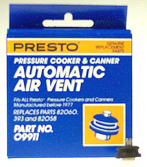 National Presto Pressure Cooker  Canner Automatic Air Vent 09911
