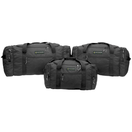 Outdoor Products 604735 Medium 12in. X 24in. Mountain Duffle - Black