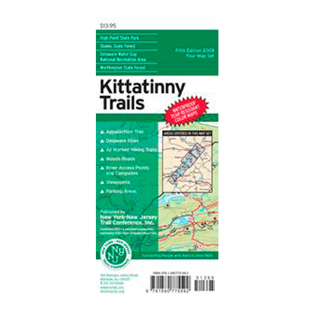 Ny-nj Trail Confrnce 103408 Kittatinny Trails Map