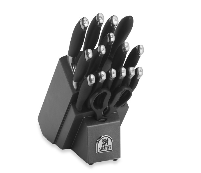 Sabatier 5068079 17 Piece Cutlery Set With Silicone Grips