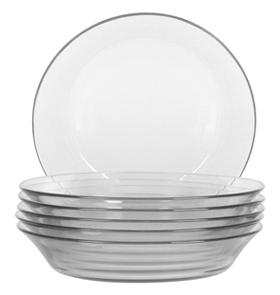 EAN 7894993000467 product image for Lancaster Colony SM400000400 7.75 in. Attitude Soup Plate clear pk 24 ea | upcitemdb.com