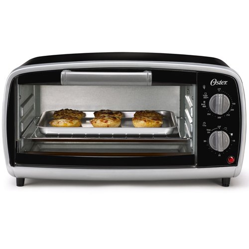 Oster TSSTTVVG01 4Slice Toaster Oven  Black