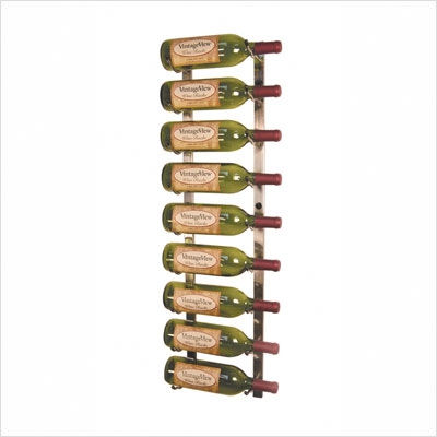 Wine Master Cellars WS31P VintageView WS3 Platinum Series Nine Bottle Wall Mount