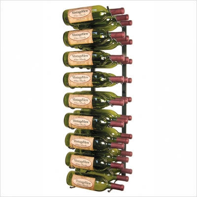 Wine Master Cellars WS33K VintageView WS3 Series Twenty Seven Bottle Wall Mounte