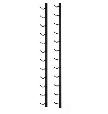 Wine Master Cellars WS41K VintageView WS4 Series Twelve Bottle Wall Mounted Wine Rack
