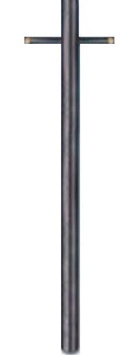 -1 P110 In-ground Gaslight Or Torch Post 10ft. Tall.