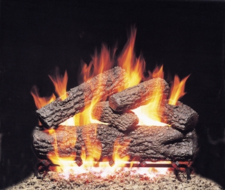 Peterson Gas Logs POG430 30in. Post Oak Gas Logs Logs 6 Log Set