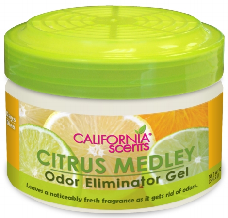 UPC 091400020118 product image for California Scents 12 Oz Citrus Medley Odor Eliminators Gel  ELM12-845 | upcitemdb.com