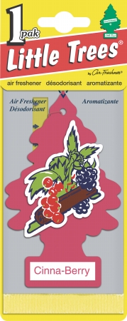 Vehicle Freshen Up CinnaBerry Little Tree Air Fresheners U1P10318
