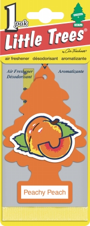 Vehicle Freshen Up Peach Little Tree Air Fresheners U1P10319