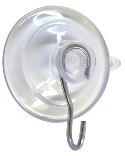 - Ook Large Clear Plastic Suction Cups 54404 - Pack Of 6