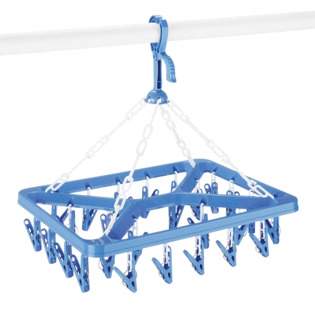 Whitmor Mfg. Clip & Dry Hanger With 26 Clips 6171-844