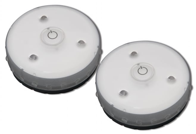 2 Pack Wireless Led Micro Puck Light