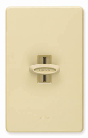 Lutron Electronics Ivory Glyder Dimmers GL600HIV