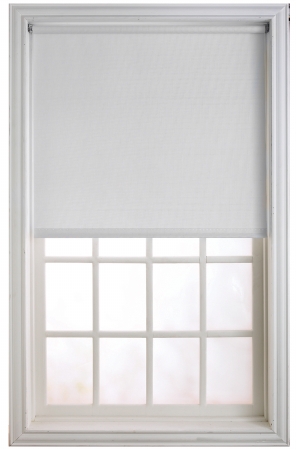 55in. X 66in. White Medium Weight Light Filtering Roller Shade Srsmw